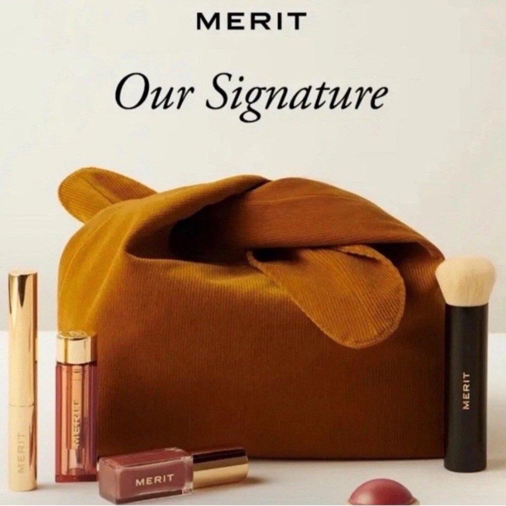 Merit Signature Makeup Bag